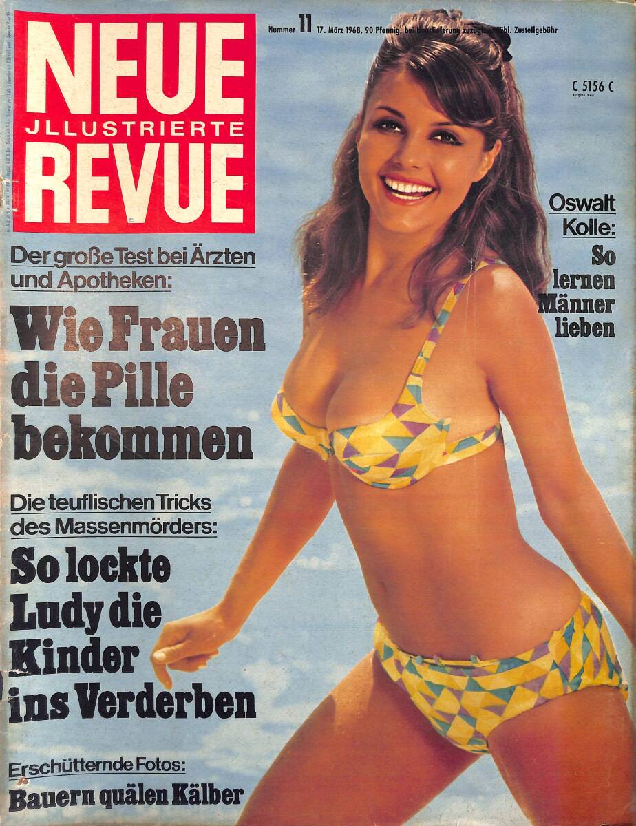 Neue Illustrierte Revue – Nr.11 – 17 Mazr 1968 – Elizabeth Taylor - L.B. Johnson - Josef Ludy NDR100437 - 1