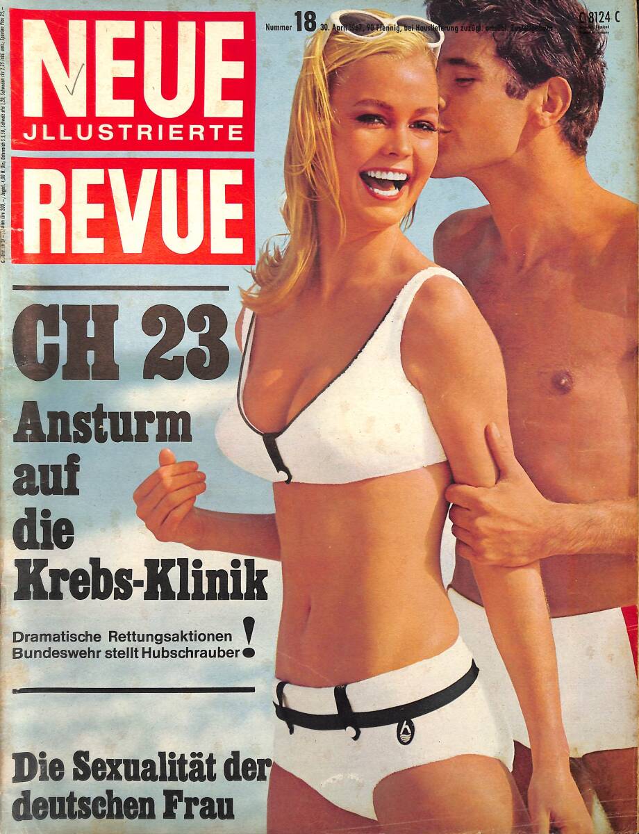 Neue Illustrierte Revue – Nr.18 – 30 April 1967 - Konrad Adenauer ist tot - Oswalt Kolle - Königin Sirikit - J.F. Kennedy - Papst Paul VI. NDR100459 - 1