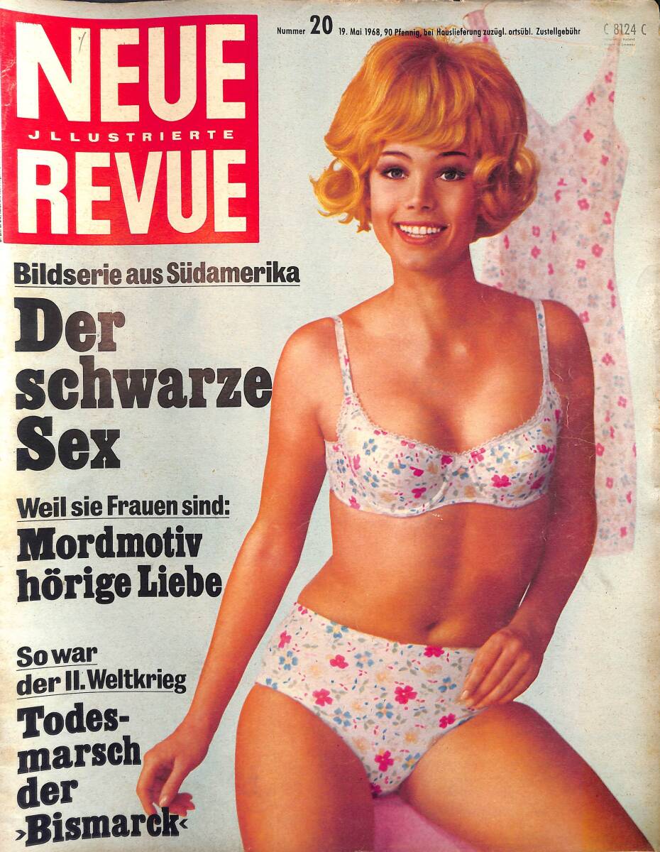 Neue Illustrierte Revue – Nr.20 – 19 Mai 1968 – Thomas Fuller - Oswalt Kolle - Admiral Günter NDR100435 - 1