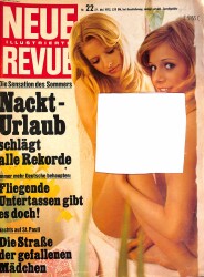 Neue Illustrierte Revue Nr.22 27 Mai 1972 - Peter Weissbrich, Dr. Heimberg, Joanna NDR86012 - Gökçekoleksiyon