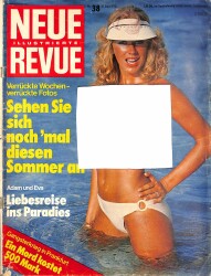 Neue Illustrierte Revue Nr.38 15 Sept 1975 - Adam Und Eva, Jan Parik, James Dean NDR86010 - Gökçekoleksiyon