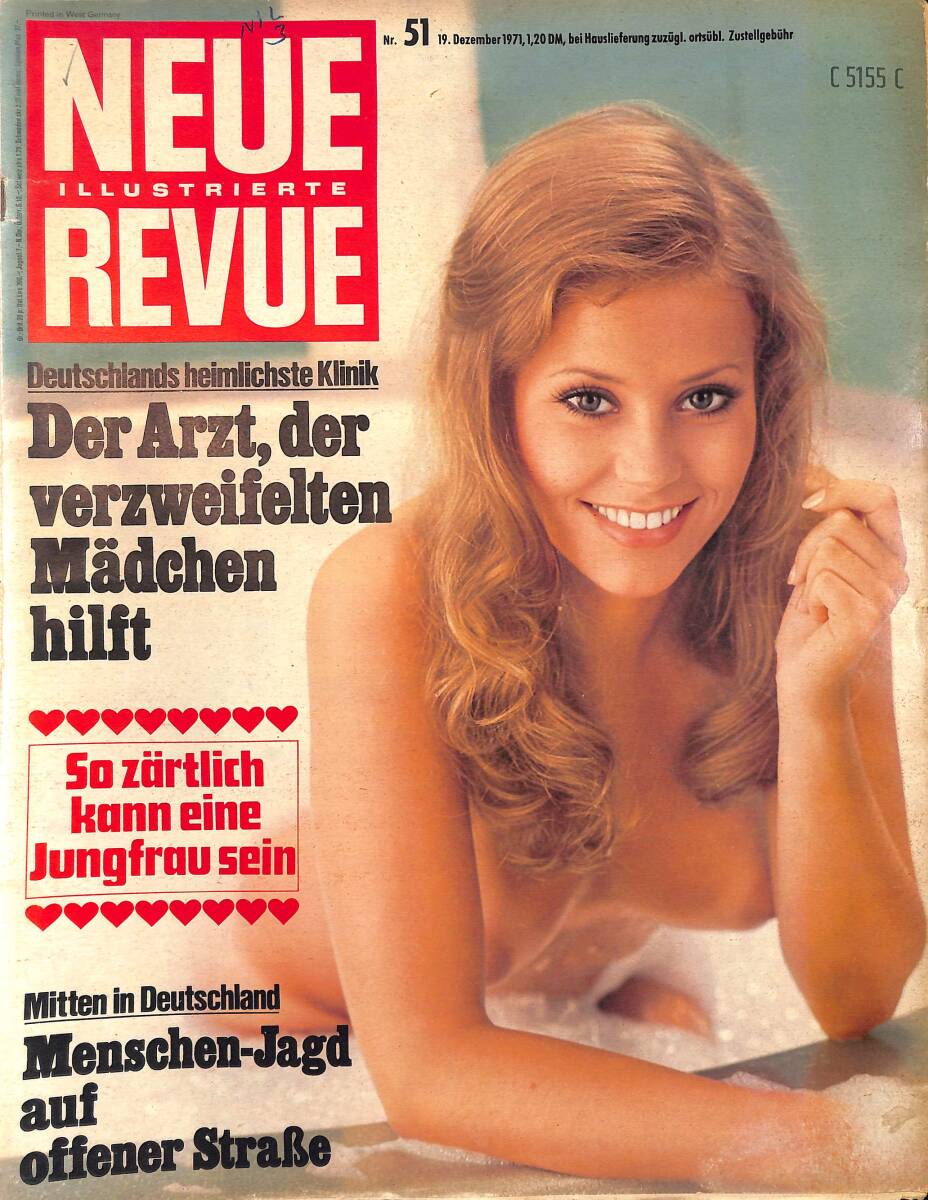 Neue Illustrierte Revue – Nr.51 – 19 Dezember 1971 – Diese Rolle spielt Edgar Bessen am liebsten - Wie Prinzessin Anne beleidigt wurde NDR100446 - 1