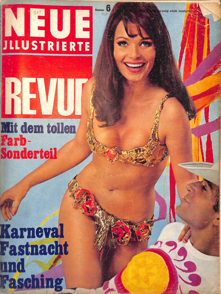 Neue Illustrierte Revue – Nr.6 – 6 Februar 1967 - Jackie auf der Flucht - Präsident Johnson - Krupp und Klöckner in einer Ehe NDR100471 - 1