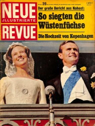 Neue Jllustrierte Revue Nr 26 25 Juni 1967 - Nach Marilyn Monroe Das Neue Ideal Twiggy, Margrethe NDR83957 - Gökçekoleksiyon