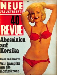 Neue Jllustrierte Revue Nr 40 2 October 1966 - Kommandat Peter Wiedersheim, Prinz Claus NDR83962 - Gökçekoleksiyon