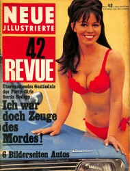 Neue Jllustrierte Revue Nr 42 16 October 1966 - Farah Zu Marianne Straub in Teheran, Regisseur Michael Pfleghar NDR83964 - Gökçekoleksiyon
