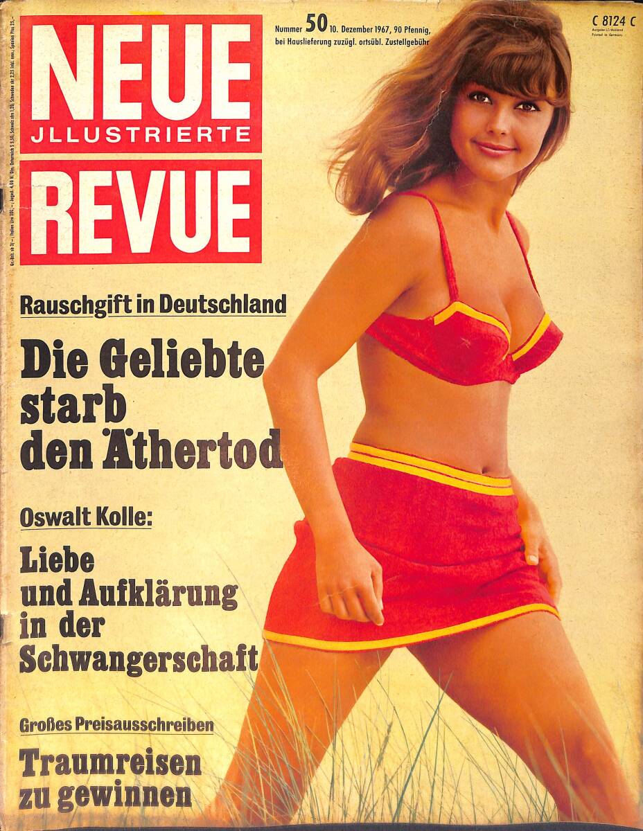 Neue Jllustrierte Revue Nr 50 / 10 Dezember 1967 - Rauschgift in Deutschland - Oswalt Kolle: Liebe und Aufklärung in der Schwangerschaft NDR100378 - 1