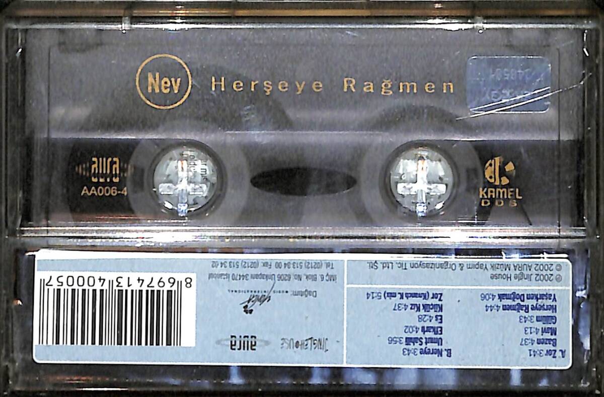 Nev - Herşeye Rağmen Kaset (İkinci El) KST29160 - 2