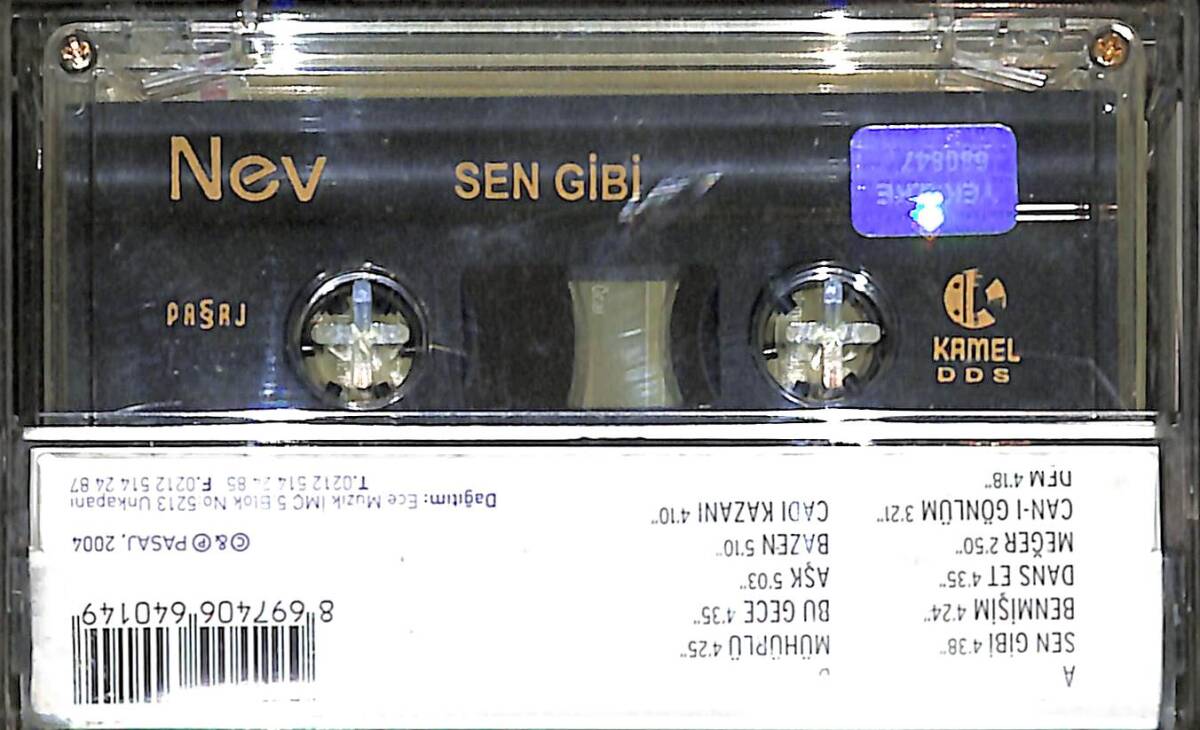 Nev - Sen Gibi Kaset (İkinci El) KST27144 - 2