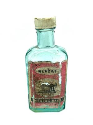 Nevzat Makine Yağı Şişesi 1960 lar (N) - 1