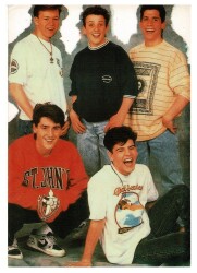 New Kids On The Block Büyük Boy Kartpostal KRT9289 - Gökçekoleksiyon
