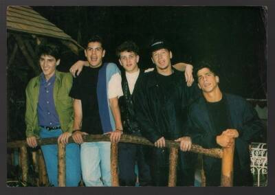 New Kids On The Block Büyükboy Kartpostal KRT4953 - 1