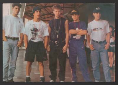 New Kids On The Block Büyükboy Kartpostal KRT4954 - 1