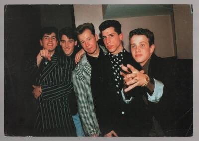 New Kids On The Block Büyükboy Kartpostal KRT4971 - 1