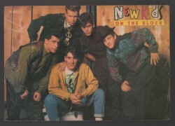 New Kids On The Block Büyükboy Kartpostal KRT4972 - Gökçekoleksiyon
