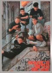 New Kids On The Block Büyükboy Kartpostal KRT4976 - Gökçekoleksiyon