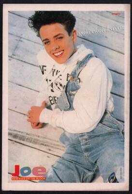 New Kids On The Block ( Joe) Kartpostal KRT3646 - 1
