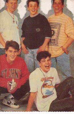 New Kids on the Block Kartpostal KRT10461 - 1