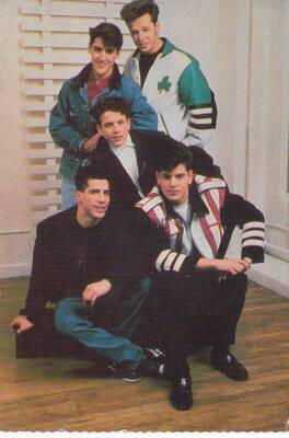 New Kids on the Block Kartpostal KRT10463 - 1