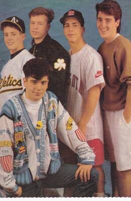 New Kids on the Block Kartpostal KRT10465 - 1