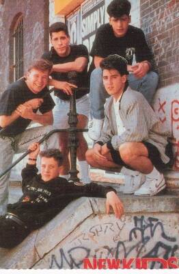 New Kids on the Block Kartpostal KRT10466 - 1