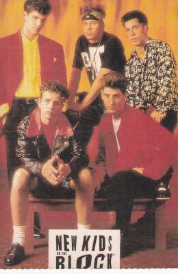 New Kids on the Block Kartpostal KRT10468 - 1