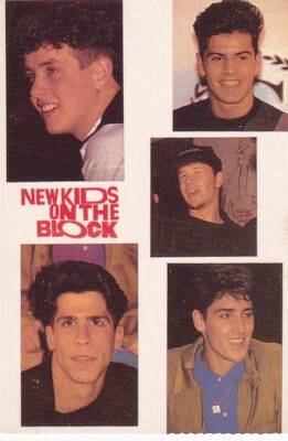 New Kids on the Block Kartpostal KRT10471 - 1