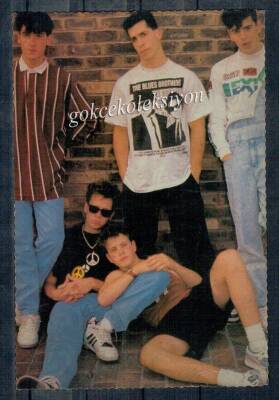 New Kids On The Block Kartpostal KRT3460 - 1