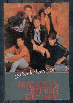 New Kids On The Block Kartpostal KRT3462 - 1