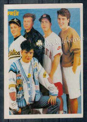 New Kids On The Block Kartpostal KRT3463 - 1