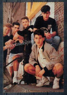 New Kids On The Block Kartpostal KRT3475 - 1