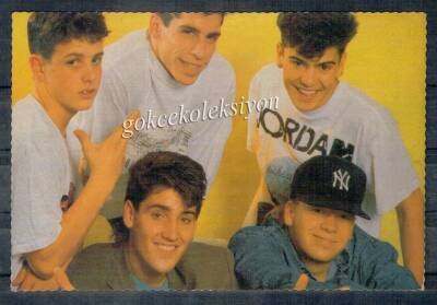 New Kids On The Block Kartpostal KRT3476 - 1