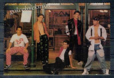 New Kids On The Block Kartpostal KRT3481 - 1