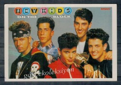 New Kids On The Block Kartpostal KRT3482 - Gökçekoleksiyon