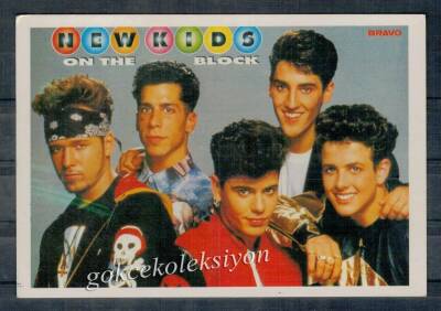 New Kids On The Block Kartpostal KRT3482 - 1