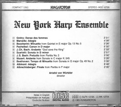 New York Harp Ensemble CD (İkinci El) CD4197 - 2