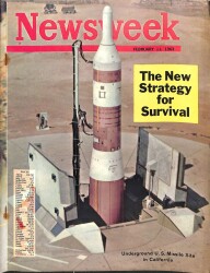 Newsweek 11 February 1963 - Mickey Thompson, Robert Frost, Gerald J. Barry NDR84698 - Gökçekoleksiyon