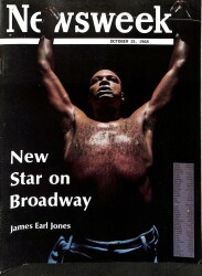 Newsweek 21 October 1968 - James Earl Jones, Mary Hopkin, Robert Conquest NDR84695 - Gökçekoleksiyon