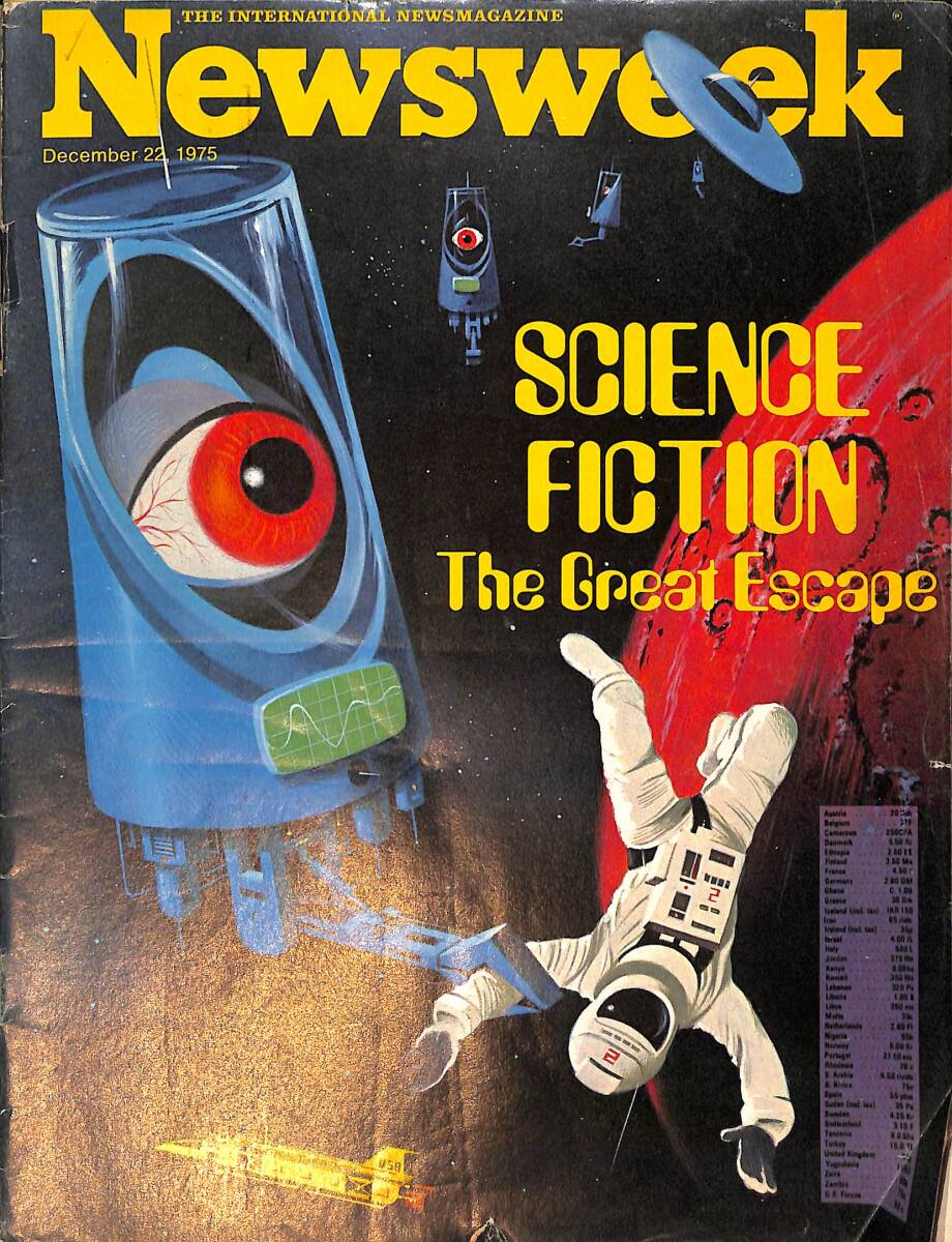 Newsweek 22 December 1975 - Science Figtion The Great Escape NDR91890 - 1