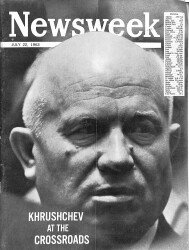 Newsweek 22 July 1963 - Nikita Kruşçev, Walter Lıppmann, Fred Ward NDR84670 - Gökçekoleksiyon