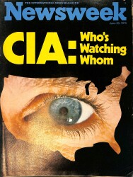 Newsweek 23 June 1975 - CIA: Who's Watching Whom NDR91893 - Gökçekoleksiyon