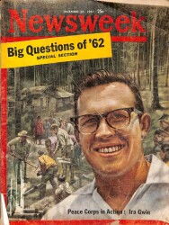 Newsweek 25 December 1961 - Ira Gwin, Richard C. Bond, Eldon Griffiths, Nixon, Rockefeller NDR84662 - Gökçekoleksiyon