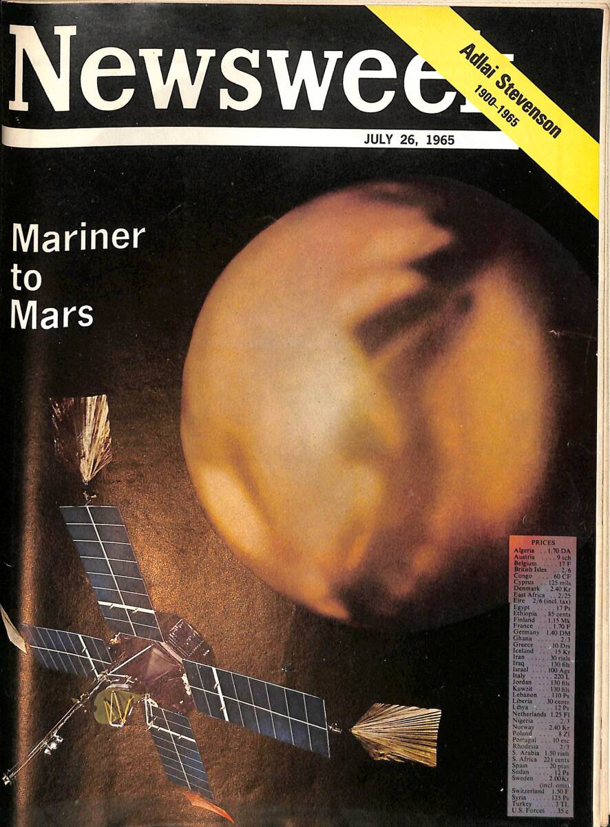 Newsweek 26 July 1965 - Mariner to Mars NDR91711 - 1