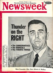Newsweek 4 December 1961 - Edwin A. Walker, Eldon Griffiths, Kenneth Crawford NDR84689 - Gökçekoleksiyon