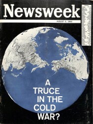 Newsweek 5 August 1963 - A Truce In The Cold War?, Rockefeller, Alexandria, Walter Lippmann, Dean Rusk, Barry Goldwater, Hubert Humphrey NDR84674 - Gökçekoleksiyon