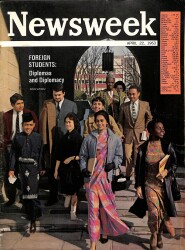 Newsweek April 22 1963 - Emmet John Hughes, Carl Perkins, Winner Pearson NDR84568 - Gökçekoleksiyon