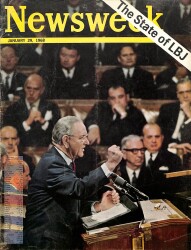Newsweek January 29 1968 - Fidel Castro, Charles Roberts, Gene Tierney NDR84590 - Gökçekoleksiyon