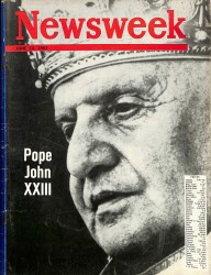 Newsweek June 10 1963 - Pope John XXIII, Walter Lippmann, Dorothy Miller NDR84576 - Gökçekoleksiyon
