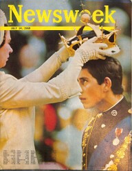 Newsweek Magazine 14 July 1969 - Prince of Wales Charles, James Stevenson NDR88235 - Gökçekoleksiyon