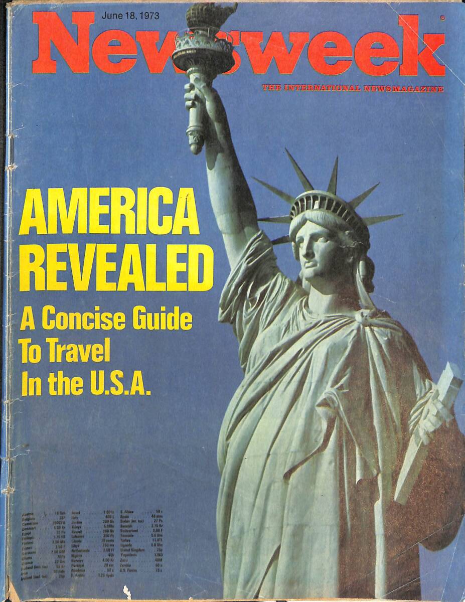 Newsweek Magazine 18 June 1973 - King Constantine, John Dean NDR88231 - 1
